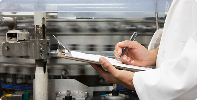 Qualitätskontrolle im Prozess 