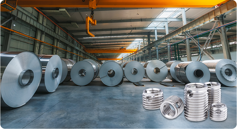 3-Loch-Selbstschneidender Einsatz